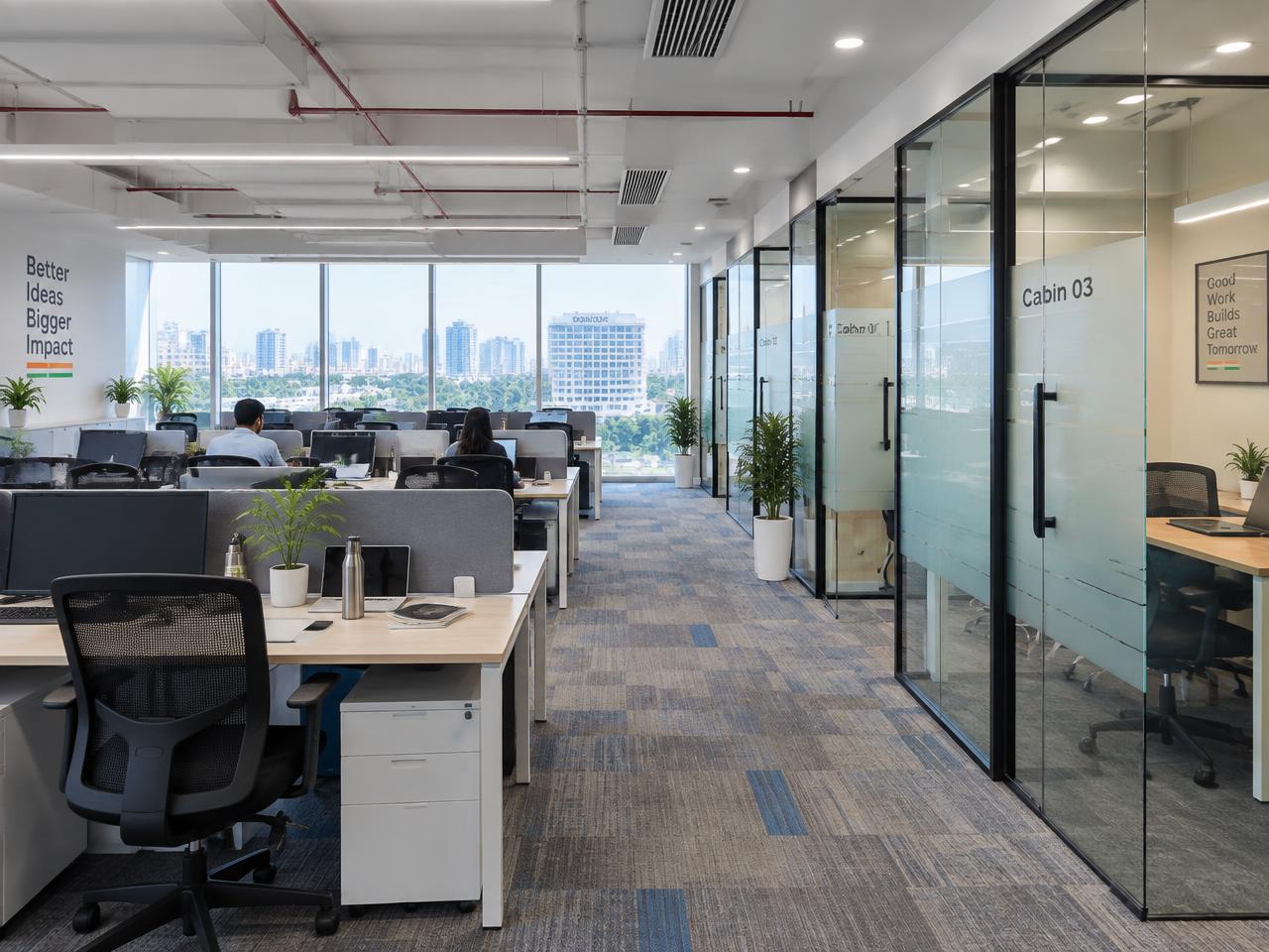 Office space in Sector 12 commercial complex